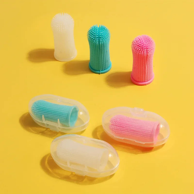 Nontoxic Finger Toothbrush β Safe & Effective Dental Care for Pets