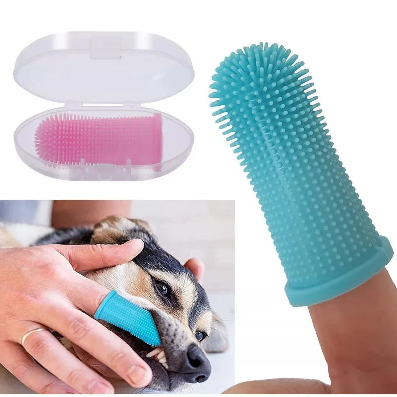 Nontoxic Finger Toothbrush β Safe & Effective Dental Care for Pets
