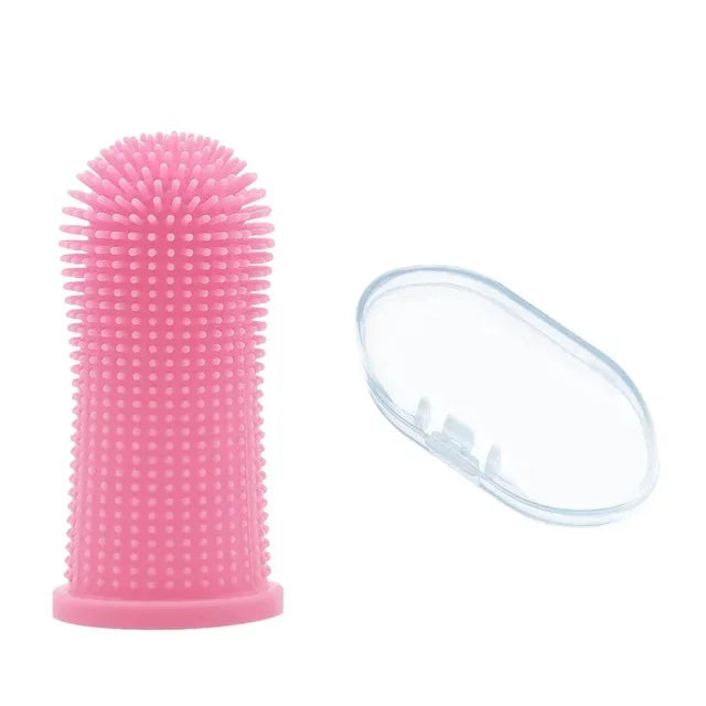 Nontoxic Finger Toothbrush β Safe & Effective Dental Care for Pets