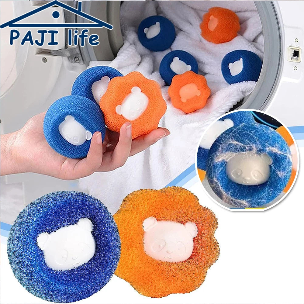 Eco-Friendly Laundry Balls for Pet Hair & Lint Removal