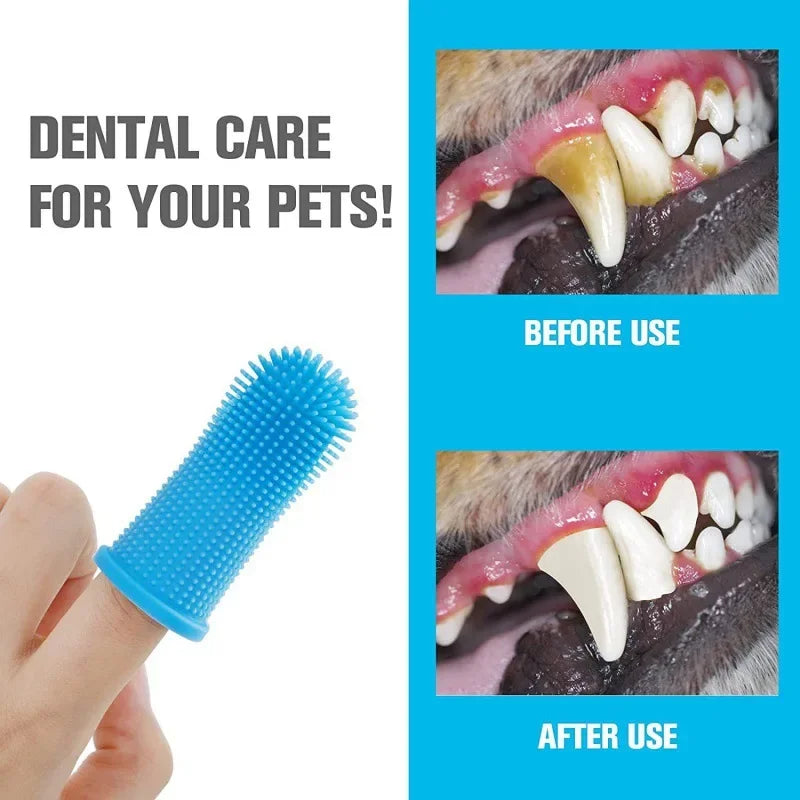 Nontoxic Finger Toothbrush β Safe & Effective Dental Care for Pets