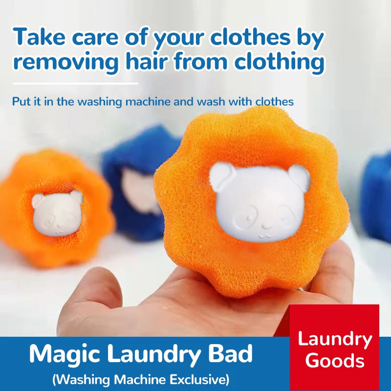 Eco-Friendly Laundry Balls for Pet Hair & Lint Removal