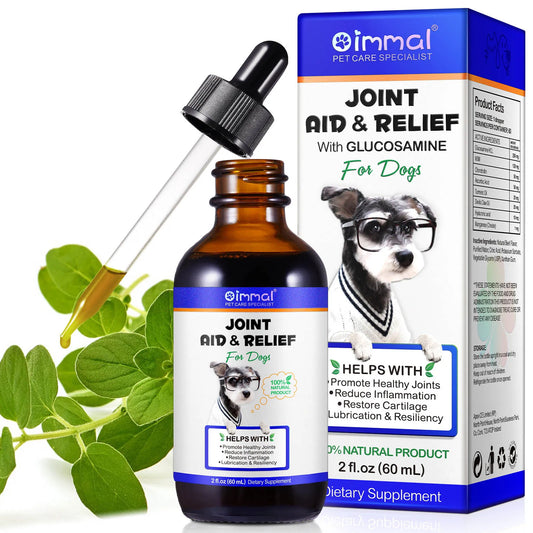 Glucosamine Joint Supplement for Dogs – Joint Aid & Relief to Improve Mobility, Reduce Inflammation & Support Cartilage Health