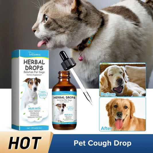 PawLife Herbal Cough Soother for Dogs – Natural Throat Relief & Immune Support