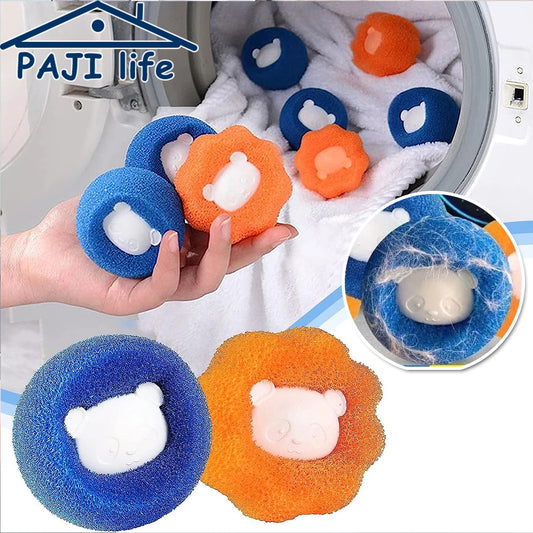 Eco-Friendly Laundry Balls for Pet Hair & Lint Removal