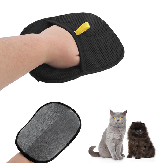 Double-Sided Pet Hair Removal Gloves – Reusable & Static-Free